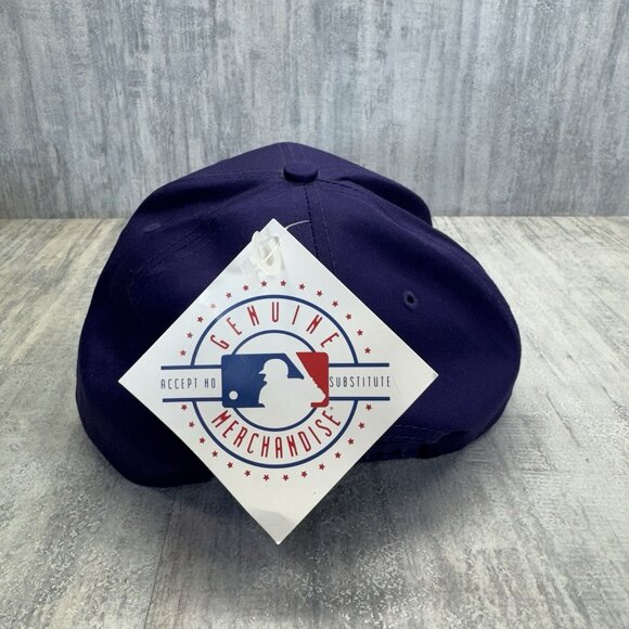 Arizona Diamondbacks MLB Vintage Purple Twins Enterprise Strapback Hat NWT - Picture 3 of 13